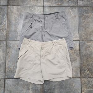 The North Face Women's 4 32" Waist Gorpcore Lot Of 2 Hiking Athletic Shorts